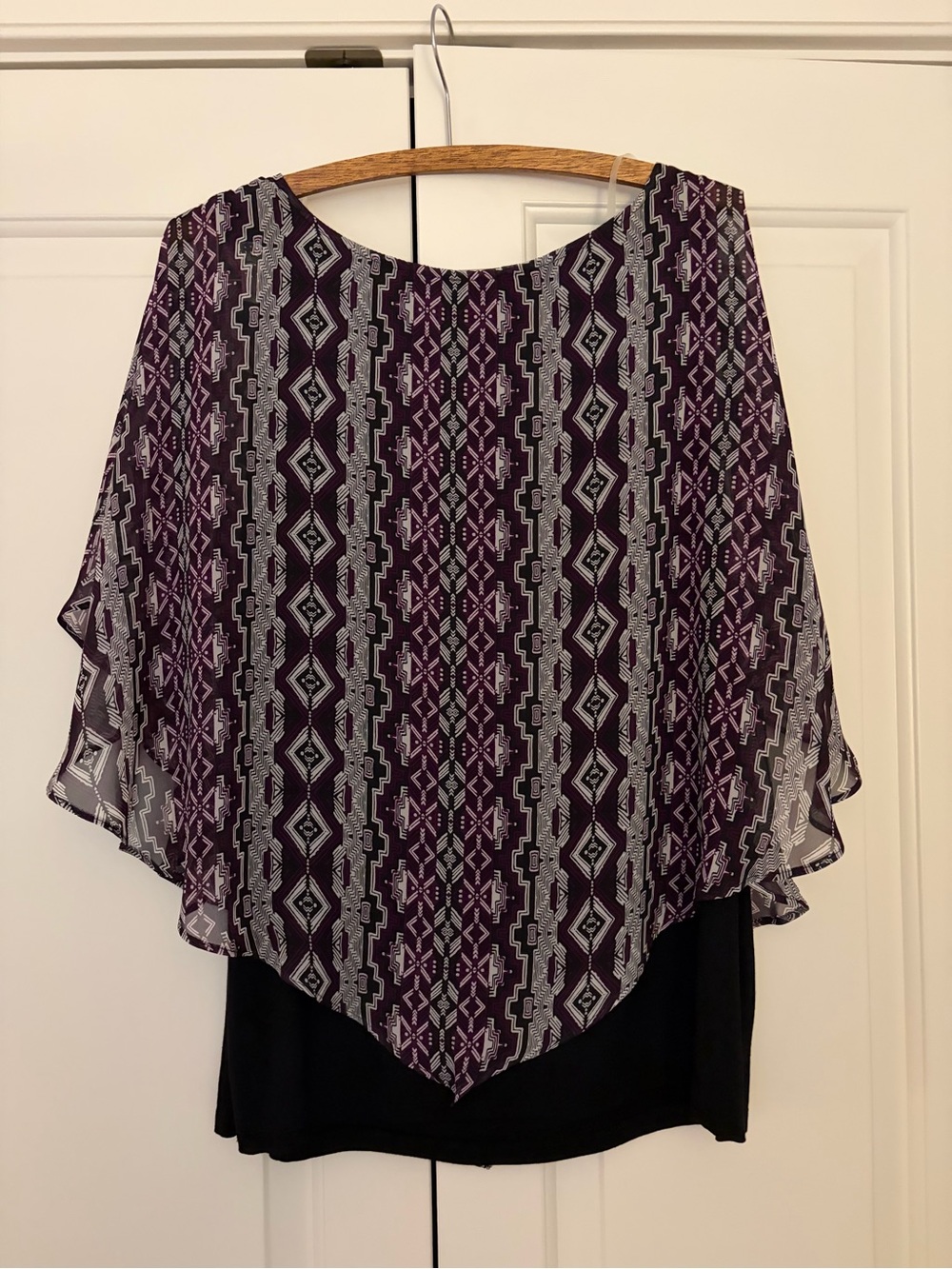 Alyx Geometric Overlay Top NWT size 1X - Picture 2 of 5